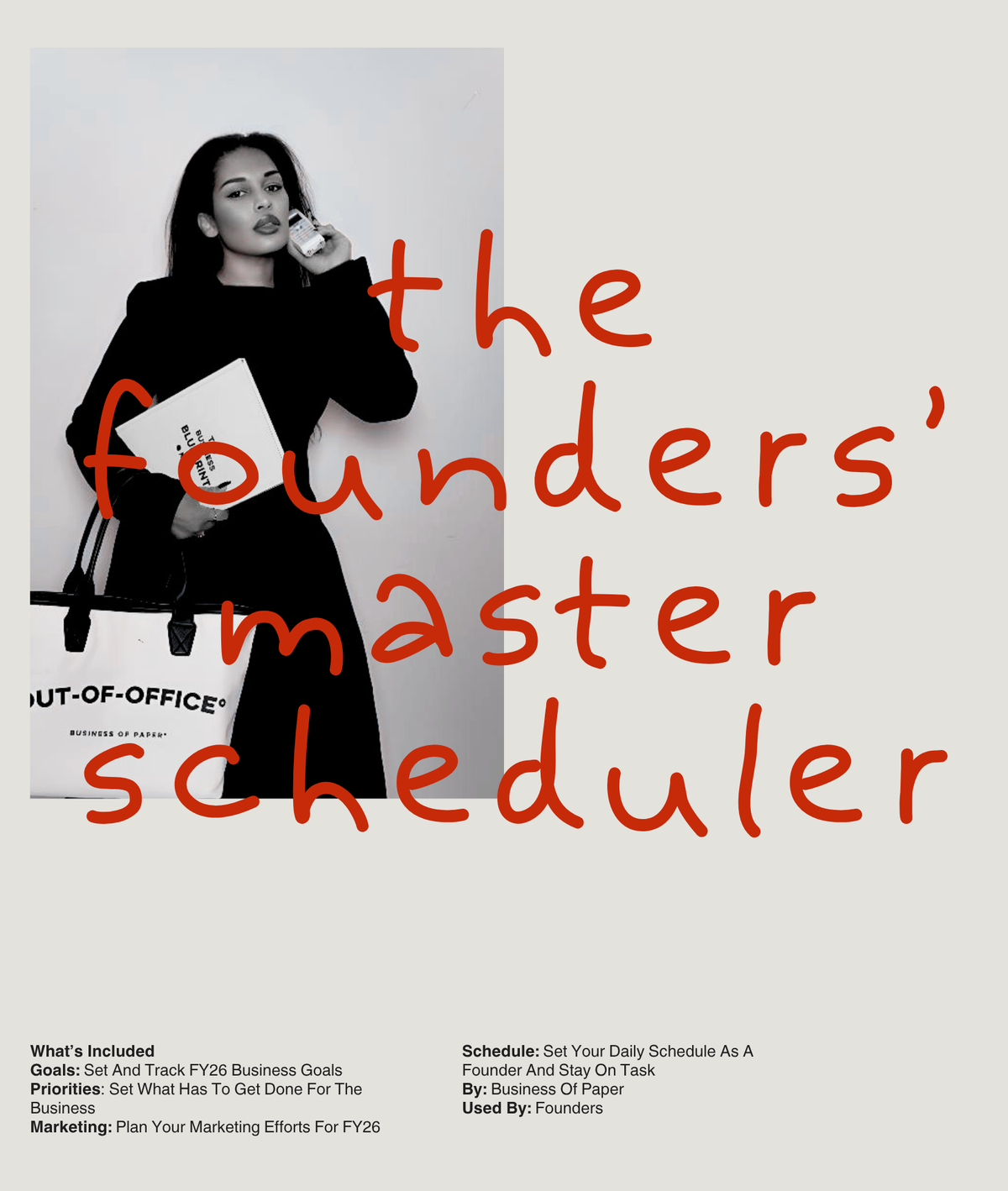 The Founders Master Schedule