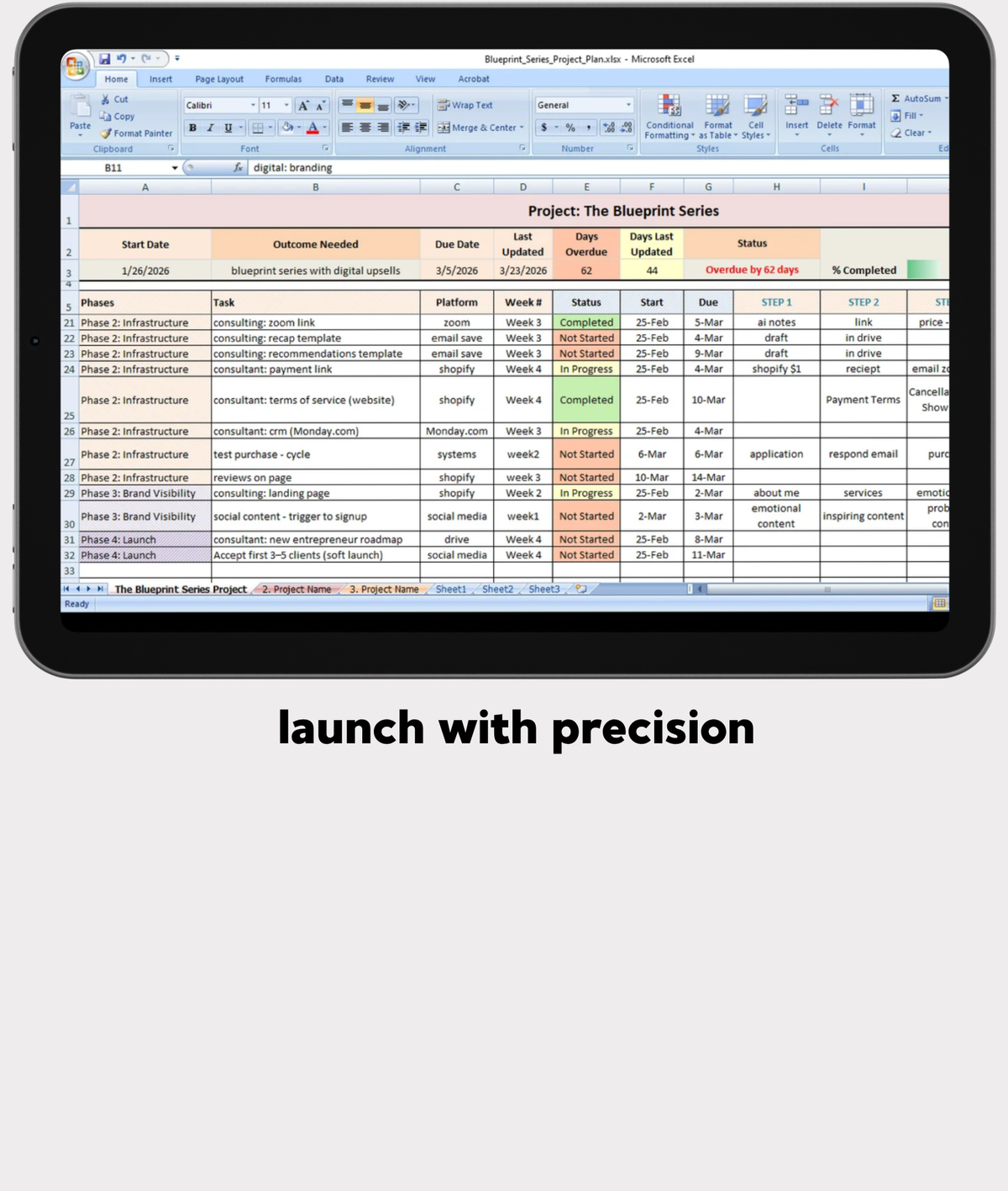 The Founders' Launch System